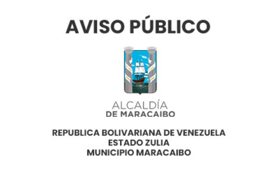Aviso Público Alcaldía de Maracaibo