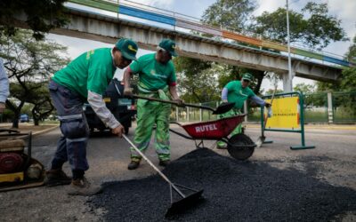 Más de mil baches intervenidos con el Plan Rápido de Bacheo 2024 de la Alcaldía de Maracaibo
