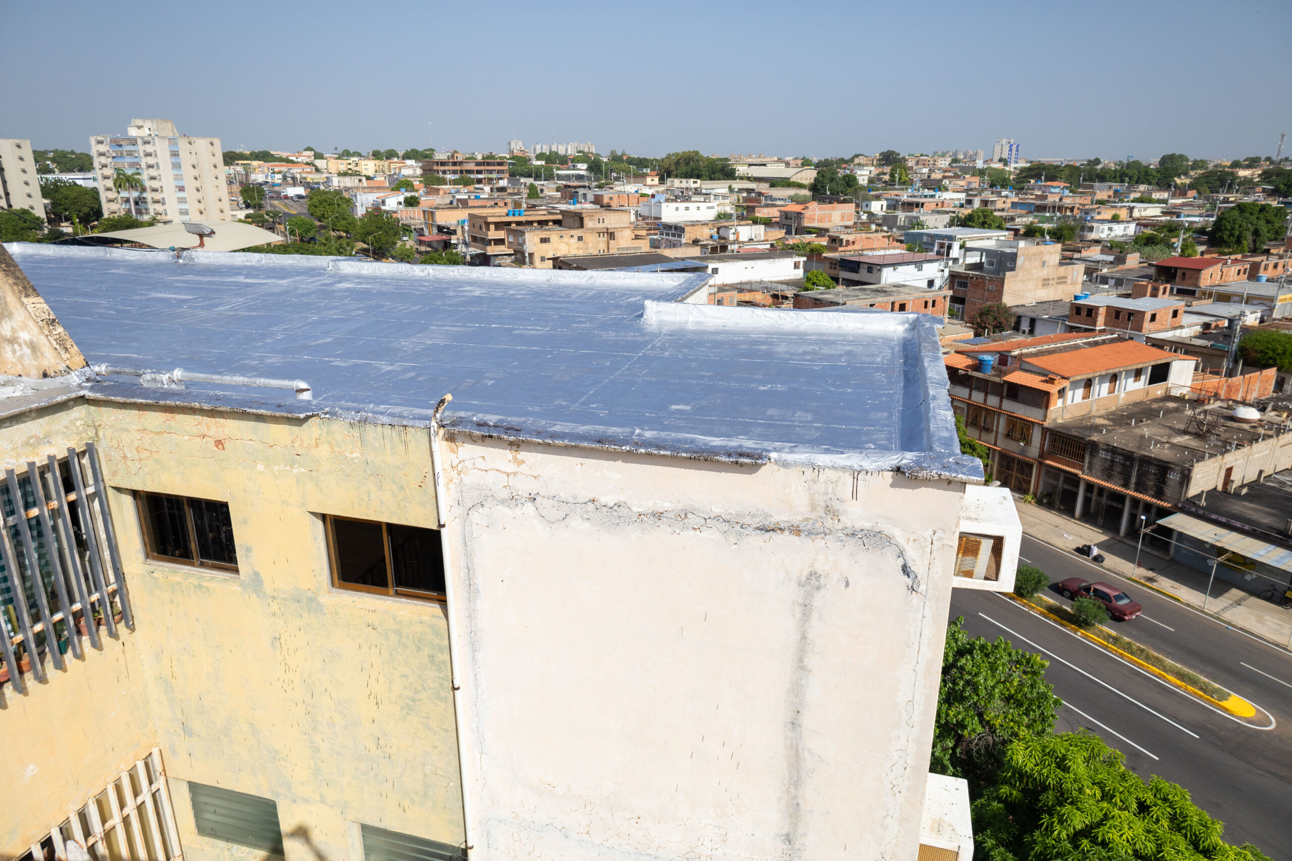 Vista Bella se suma a las residencias impermeabilizadas por la Alcaldía de Maracaibo