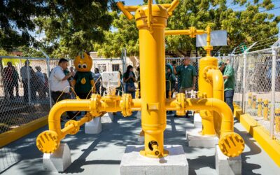 Lista la estación de distribución de gas Las Marías en Francisco Eugenio Bustamante