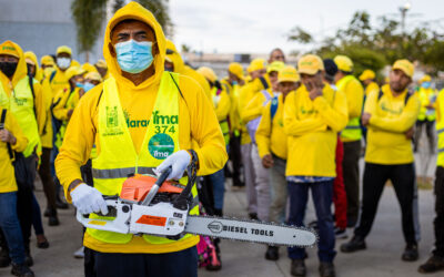 Más de 760 obreros del IMA recibieron implementos de seguridad y maquinaria de trabajo por parte de la Alcaldía