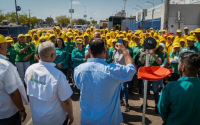 Alcaldía arranca operativo de limpieza de la Circunvalación 2 con la intervención de más cien ambientalistas