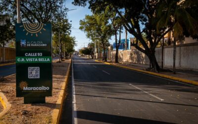 Alcaldía entrega proyecto de vialidad y recupera cancha deportiva en el sector Buena Vista