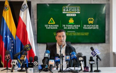 Alcaldía pone en marcha cinco proyectos de asfaltado en lo que va de 2025