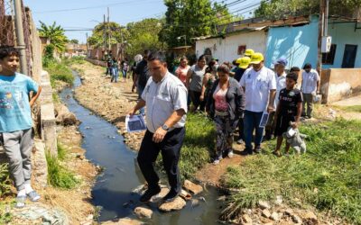 Inician trabajos de limpieza en la cañada Morillo tramo La Negra parroquia Chiquinquirá