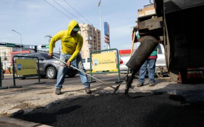 Plan Rápido de Bacheo 2025 aborda Las Delicias desde la calle 84 hasta el Mall Delicias Plaza