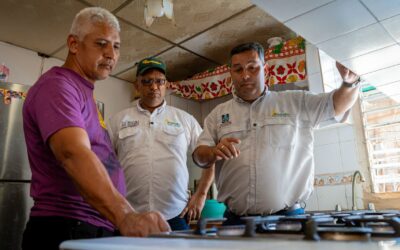 Alcaldía devuelve el servicio de gas a 220 hogares del sector Nuevo Renacer tras labores de SAGAS