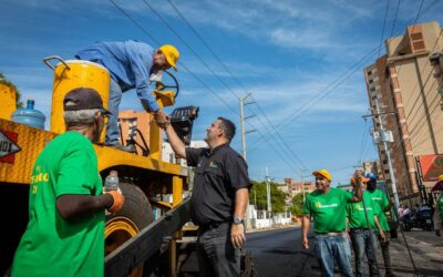 Inicia Plan de Asfaltado 2025 de la Alcaldía para beneficiar a las parroquias Olegario Villalobos y Bolívar