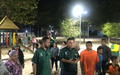 Alcaldía de Maracaibo rehabilitó en tiempo récord la plaza Francisco Eugenio Bustamante