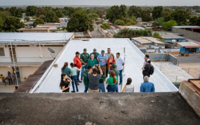 Impermeabilización de la Alcaldía en 4 bloques de Raúl Leoni abarca 2.306 m2