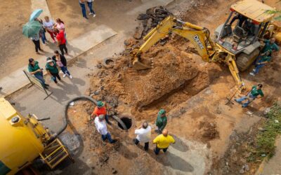 Alcaldía de Maracaibo sustituyó 20 metros lineales de colector en 1ero de Mayo