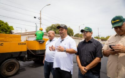 Alcaldía de Maracaibo arranca primera fase de asfaltado en Monte Bello