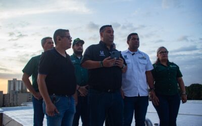 Conjunto Residencial El Caujil recibe impermeabilización por parte de la Alcaldía de Maracaibo