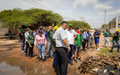 Francisco Eugeni Bustamante recibe por cuarta vez en 2025 Jornada Integral de Infraestructura de la Alcaldía de Maracaibo