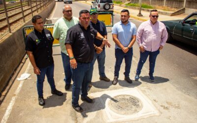 Más de 330 bocas de visita reacotadas por la Alcaldía de Maracaibo en 2025