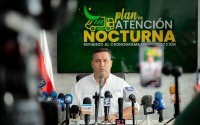 Alcaldía lanza Plan de Atención Nocturna para recolectar desechos rezagados