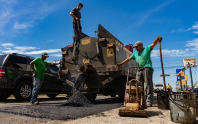 Plan Rápido de Bacheo 2025 llega a la avenida Delicias para beneficiar a 14 rutas de transporte